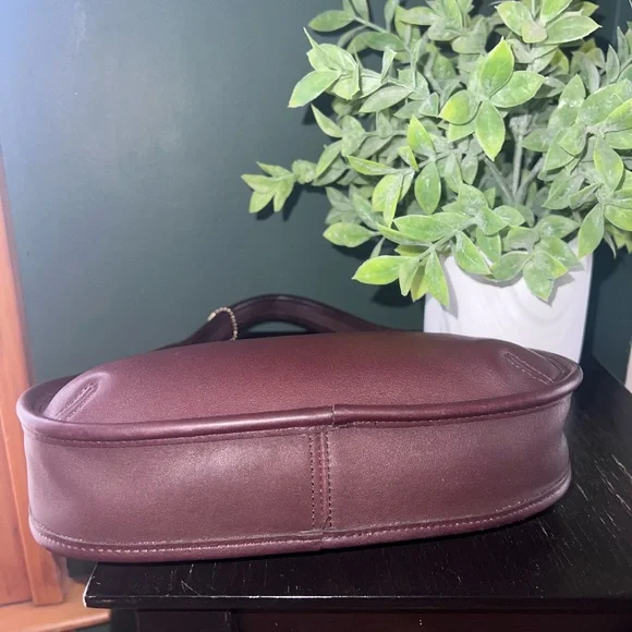 Vintage Coach Mahogany Mini Ergo Leather Handbag - Picture 7 of 10